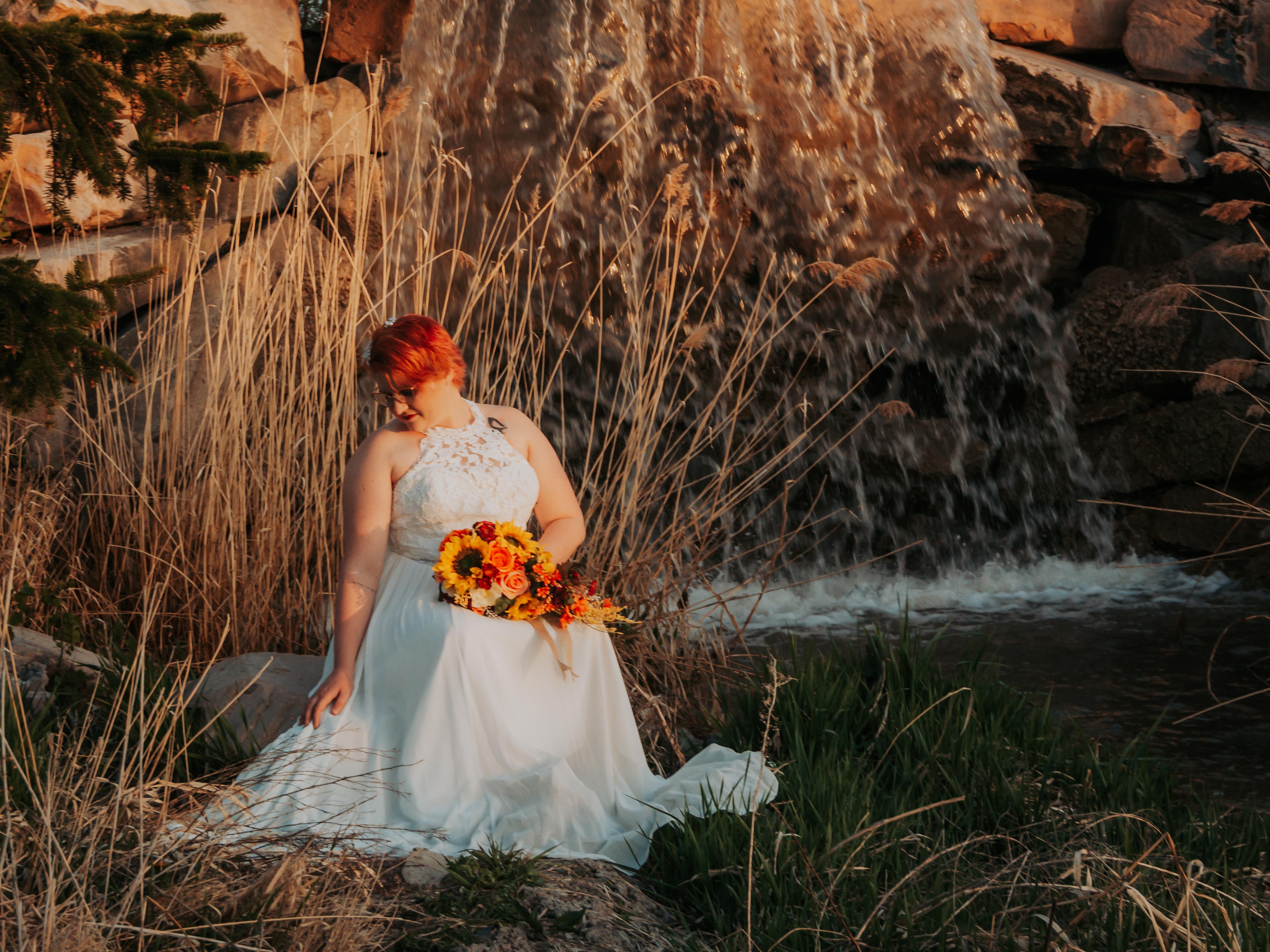 Dark Moody Bridal Photography Utah