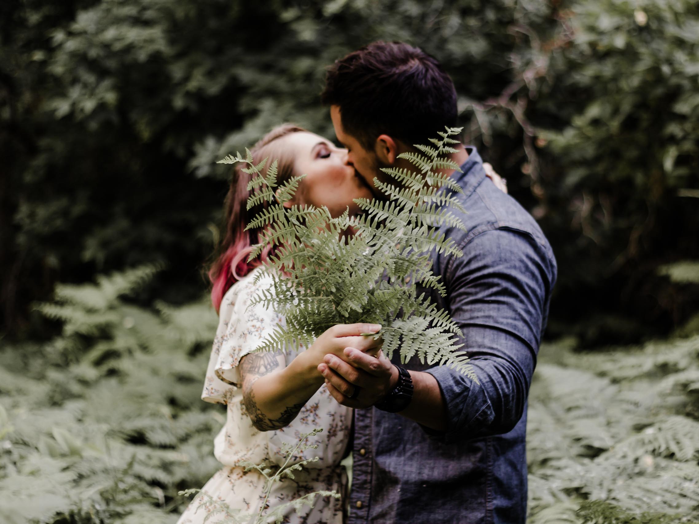 Dark Moody Engagement Photography Utah