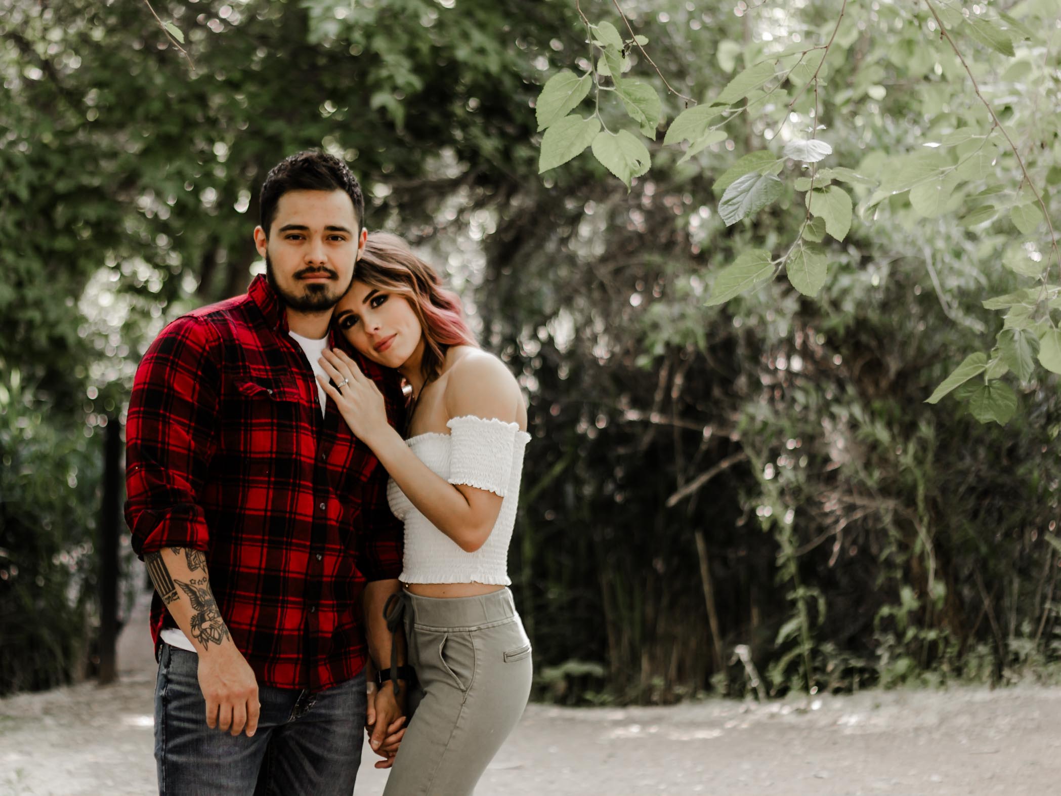 Dark Moody Engagement Photography Utah