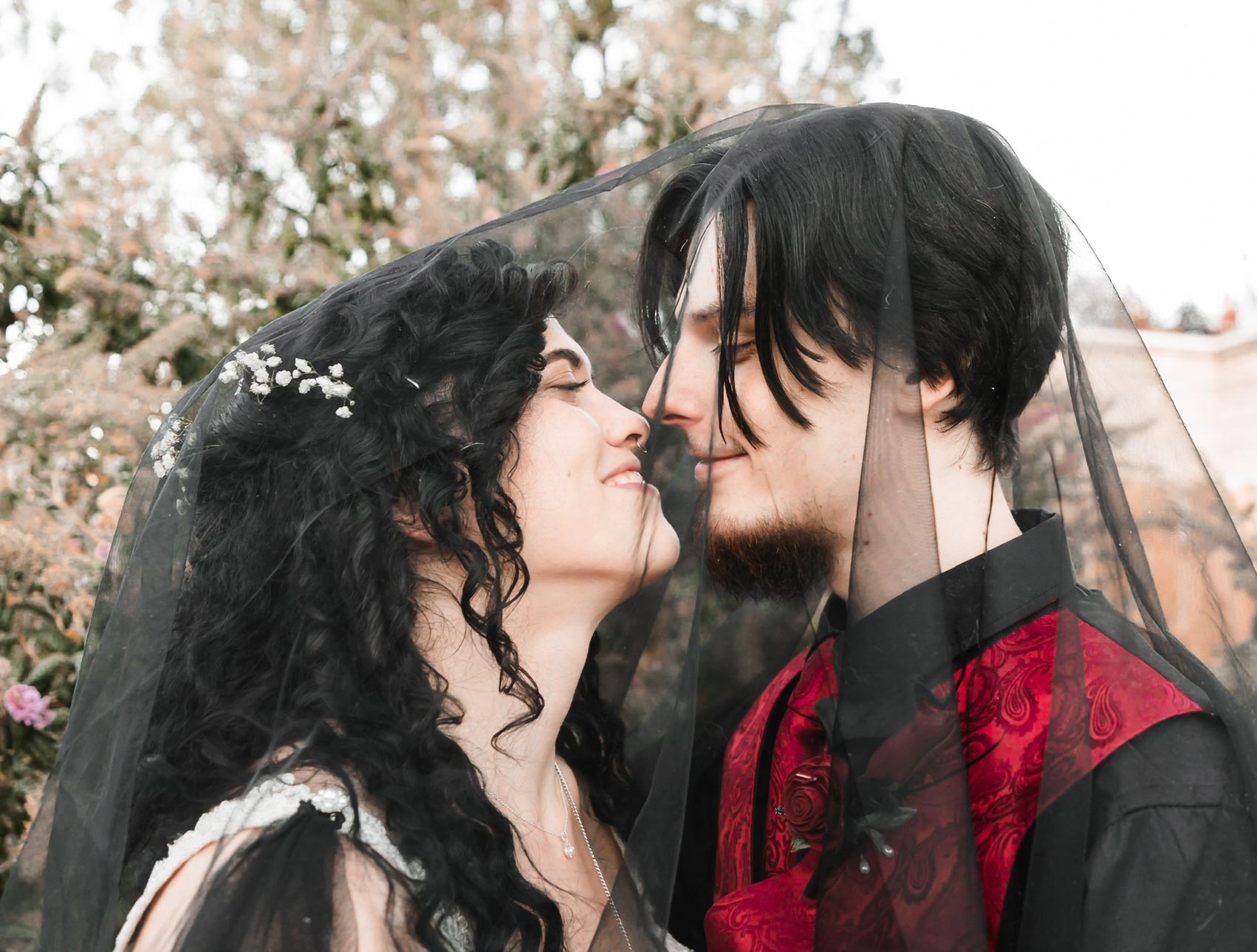 Gothic Wedding Photography Utah
