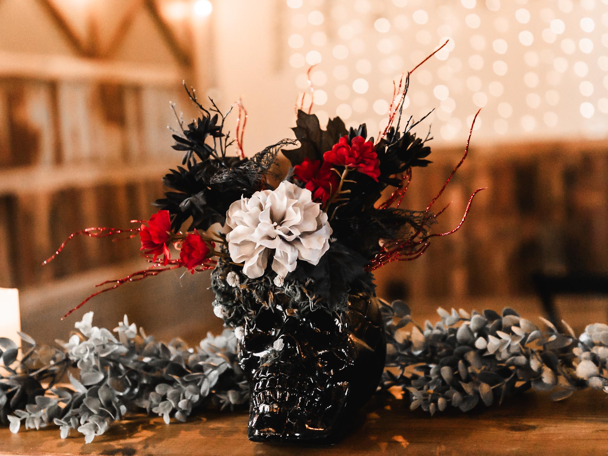Gothic Wedding Detail Utah